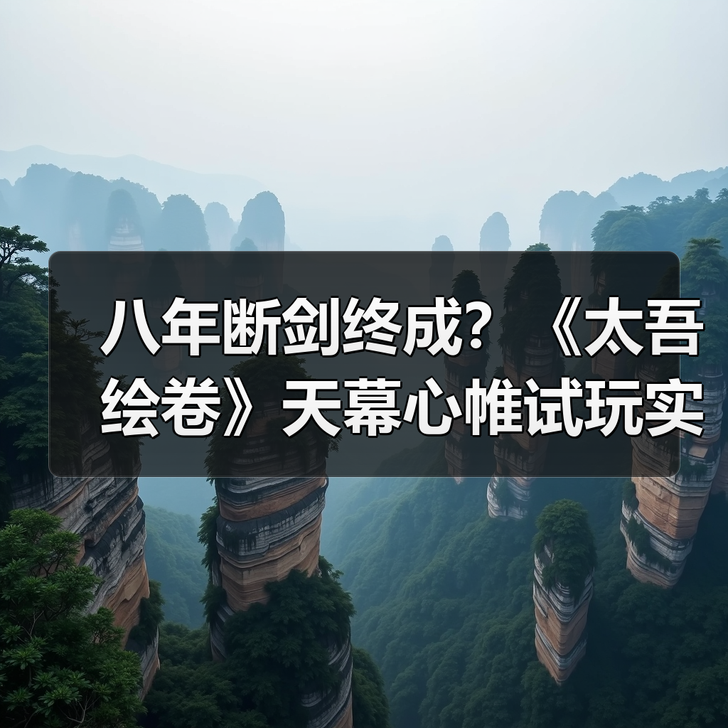 八年断剑终成?《太吾绘卷》天幕心帷试玩实录(图4) 八年断剑终成?《太吾绘卷》天幕心帷试玩实录(图4)
