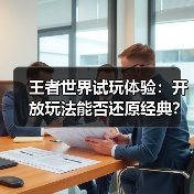 王者世界试玩体验:开放玩法能否还原经典?(图2) 王者世界试玩体验:开放玩法能否还原经典?(图2)