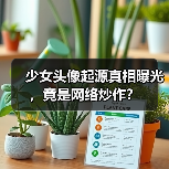 少女头像起源真相曝光,竟是网络炒作?(图3) 少女头像起源真相曝光,竟是网络炒作?(图3)