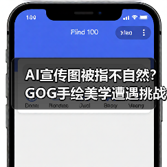 AI宣传图被指不自然?GOG手绘美学遭遇挑战(图3) AI宣传图被指不自然?GOG手绘美学遭遇挑战(图3)