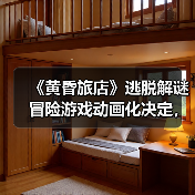 《黄昏旅店》逃脱解谜冒险游戏动画化决定，新作开启奇幻旅程
