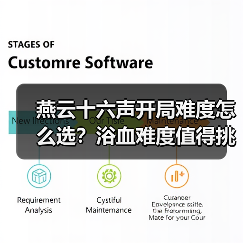燕云十六声开局难度怎么选？浴血难度值得挑战吗？