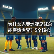 为什么克罗地亚足球总能震惊世界?5个核心密码解析(图4) 为什么克罗地亚足球总能震惊世界?5个核心密码解析(图4)