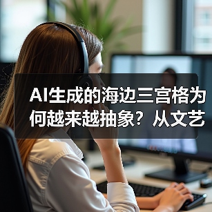 AI生成的海边三宫格为何越来越抽象?从文艺到反差萌的演变(图2) AI生成的海边三宫格为何越来越抽象?从文艺到反差萌的演变(图2)