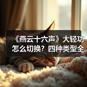 《燕云十六声》大轻功怎么切换？四种类型全解析（图4）
