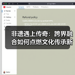 非遗遇上传奇：跨界融合如何点燃文化传承新火花？