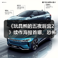 《玩具熊的五夜后宫2》续作海报首曝，恐怖电影新热潮来袭？