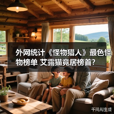 外网统计《怪物猎人》最色怪物榜单 艾露猫竟居榜首?(图2) 外网统计《怪物猎人》最色怪物榜单 艾露猫竟居榜首?(图2)