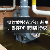 微软被外媒点名!裁员、丢弃DEI策略引争议(图3) 微软被外媒点名!裁员、丢弃DEI策略引争议(图3)