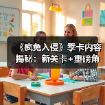 《疯兔入侵》季卡内容揭秘：新关卡+重磅角色来袭