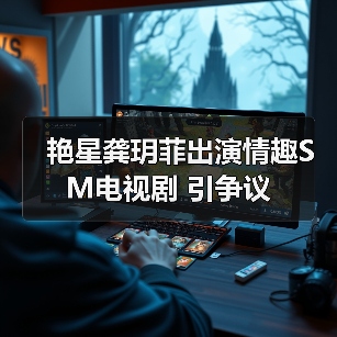 艳星龚玥菲出演情趣SM电视剧 引争议（图4）