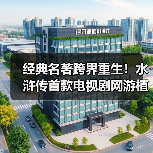 经典名著跨界重生！水浒传首款电视剧网游植入群星造型