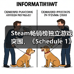 Steam畅销榜独立游戏突围，《Schedule 1》逆袭登榜