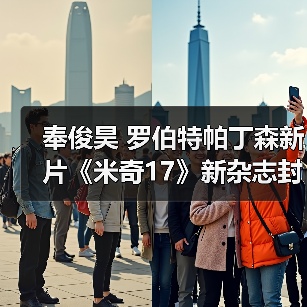 奉俊昊 罗伯特帕丁森新片《米奇17》新杂志封面 剧照
