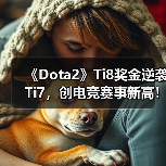 《Dota2》Ti8奖金逆袭Ti7，创电竞赛事新高！