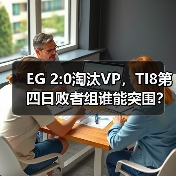 EG 2:0淘汰VP,TI8第四日败者组谁能突围?(图4) EG 2:0淘汰VP,TI8第四日败者组谁能突围?(图4)