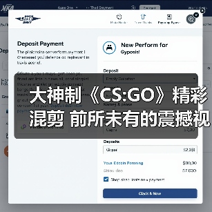 大神制《CS:GO》精彩混剪 前所未有的震撼视听体验