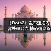 《Dota2》发布违规内容处理公告 博彩信息逐字屏蔽(图2) 《Dota2》发布违规内容处理公告 博彩信息逐字屏蔽(图2)