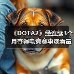 《DOTA2》经连续3个月夺得电竞赛事观看量最多游戏（图2）