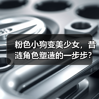 粉色小狗变美少女，昔涟角色塑造的一步步？