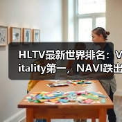 HLTV最新世界排名：Vitality第一，NAVI跌出前十