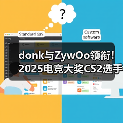 donk与ZywOo领衔！2025电竞大奖CS2选手巅峰对决 完整提名名单解析