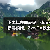 下半年赛事表现：donk断层领跑，ZywOo跌出前五，小菊第七
