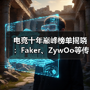 电竞十年巅峰榜单揭晓:Faker、ZywOo等传奇登榜,《英雄联盟》斩获最佳游戏(图3) 电竞十年巅峰榜单揭晓:Faker、ZywOo等传奇登榜,《英雄联盟》斩获最佳游戏(图3)