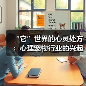 “它”世界的心灵处方:心理宠物行业的兴起与反思(图2) “它”世界的心灵处方:心理宠物行业的兴起与反思(图2)