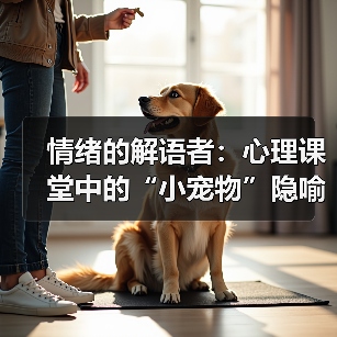 情绪的解语者:心理课堂中的“小宠物”隐喻及其疗愈力量(图4) 情绪的解语者:心理课堂中的“小宠物”隐喻及其疗愈力量(图4)