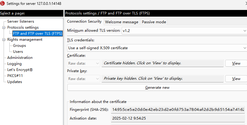 FileZilla Server